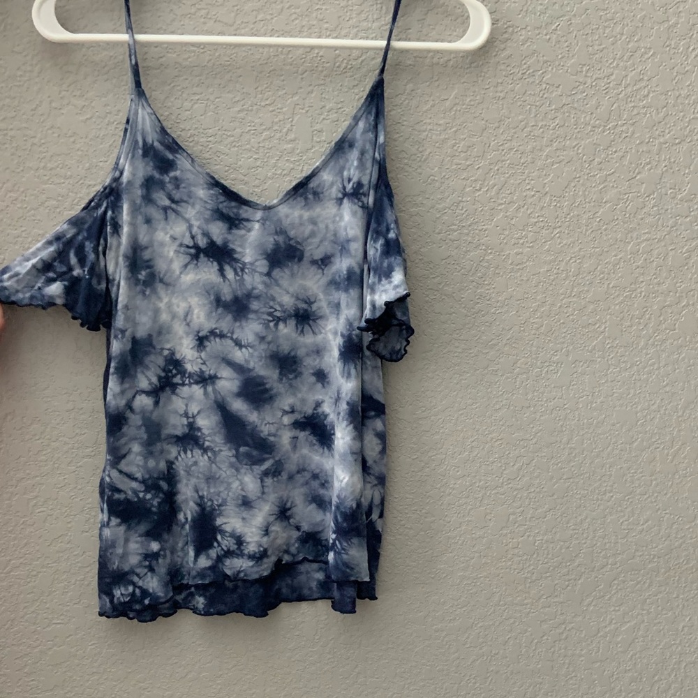 american eagle soft & sexy off the shoulder shirt